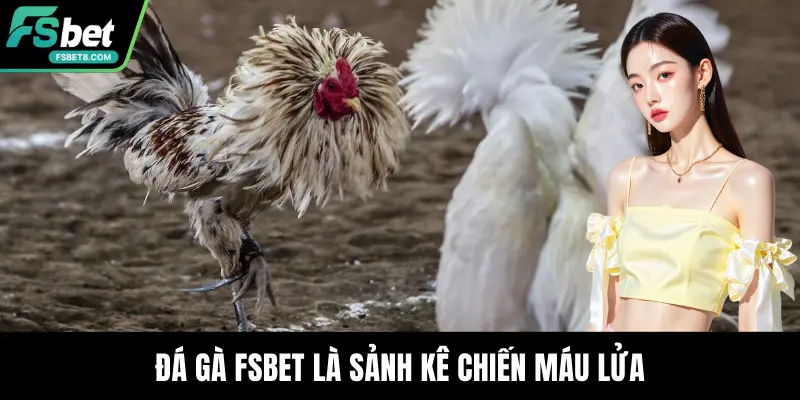 Đá gà Fsbet là sảnh kê chiến máu lửa